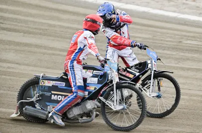 Rasmus Jensen i Peter Kildemand radość z wygranej