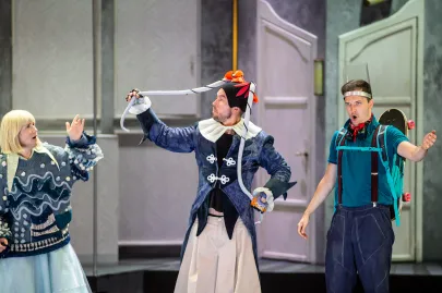 Spektakl "Wehikuł czasu". Opera Bałtycka