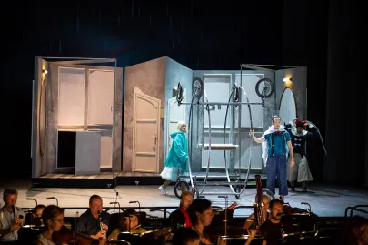 Spektakl "Wehikuł czasu". Opera Bałtycka