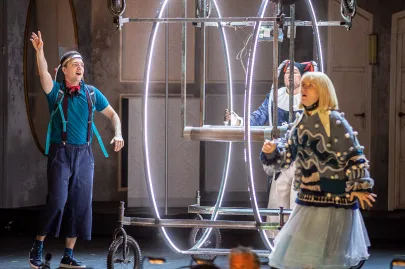 Spektakl "Wehikuł czasu". Opera Bałtycka