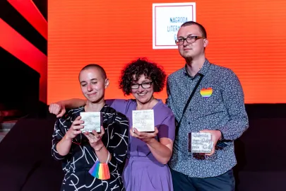 Dorota Kotas, Urszula Zajączkowska i Tomasz Bąk