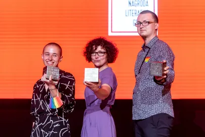 Dorota Kotas, Urszula Zajączkowska i Tomasz Bąk
