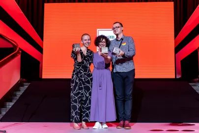 Dorota Kotas, Urszula Zajączkowska i Tomasz Bąk