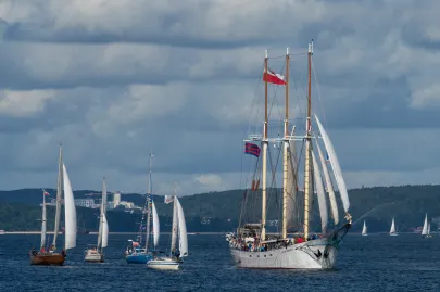 06 09 2020 24. Baltic Sail Gdańsk. Parada żaglowców na Zatoce Gdańskiej