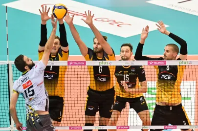 Bartosz Filipiak, Karol Kłos, Grzegorz Łomacz, Milan Katić