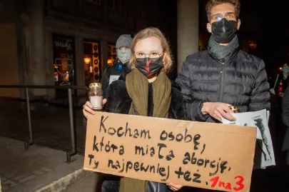 22 10 2020 Pogrzeb Praw Kobiet w Gdańsku