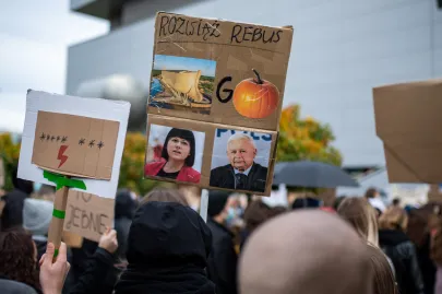 28 10 2020 Manifestacja na Uniwersytecie Gdańskim