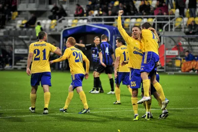 Arka Gdynia wygrała z Zawiszą Bydgoszcz 5:2