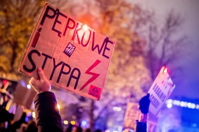 06 10 2020 Blokada Techno pod biurami PiS w Gdańsku