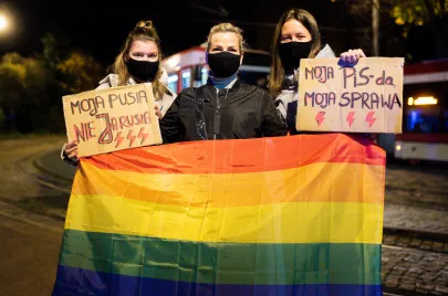 07.11.2020   Protest Kobiet w Gdańsku