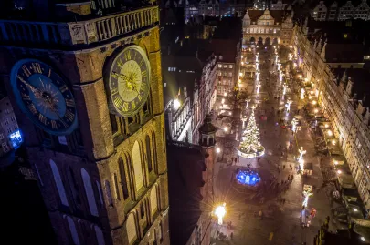 Świąteczne iluminacje w Gdańsku