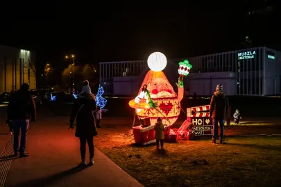 Iluminacje świąteczne w Gdyni