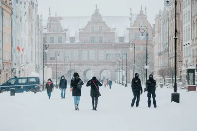 Powrót zimy w Gdańsku