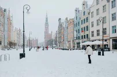 Powrót zimy w Gdańsku