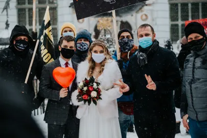 Protest branży weselnej