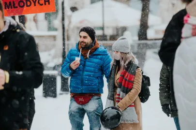 Protest branży weselnej