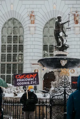 Protest branży weselnej