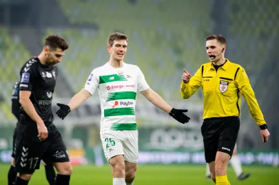 Lechia Gdańsk - Górnik Zabrze - N/Z Michał Nalepa 