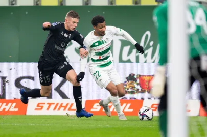 Lechia Gdańsk - Górnik Zabrze - N/Z Joseph Ceesay 