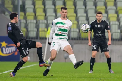 Lechia Gdańsk - Górnik Zabrze - N/Z Bartosz Kopacz 