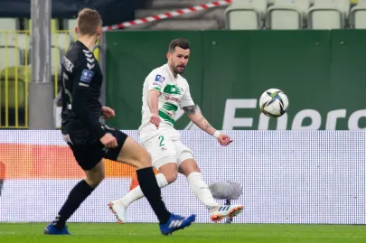 Lechia Gdańsk - Górnik Zabrze - N/Z Rafał Pietrzak 