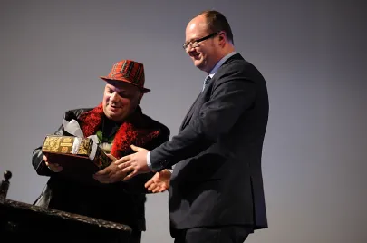 Krzysztof Skiba i Paweł Adamowicz