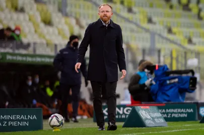 Lechia Gdańsk - Zagłębie Lubin - N/Z Piotr Stokowiec