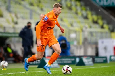 Lechia Gdańsk - Zagłębie Lubin - N/Z Patryk Szysz
