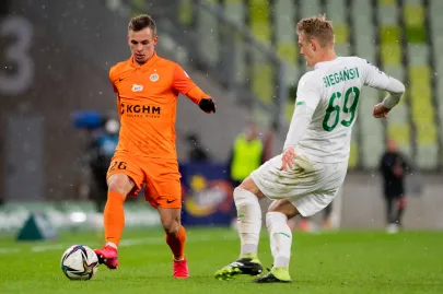 Lechia Gdańsk - Zagłębie Lubin - N/Z Kacper Chodyna