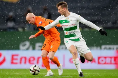 Lechia Gdańsk - Zagłębie Lubin - N/Z Bartosz Kopacz 