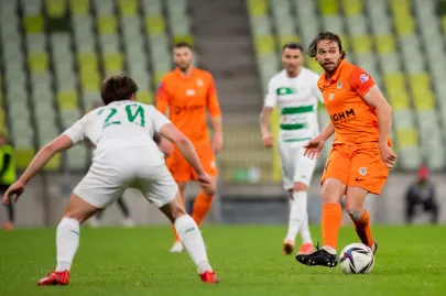 Lechia Gdańsk - Zagłębie Lubin - N/Z Evgeni Bashkirov