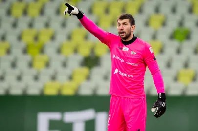 Lechia Gdańsk - Zagłębie Lubin - N/Z Dusan Kuciak 