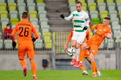 Lechia Gdańsk - Zagłębie Lubin - N/Z Flavio Paixao 
