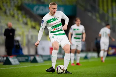 Lechia Gdańsk - Zagłębie Lubin - N/Z Kristers Tobers 