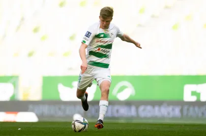 Lechia Gdańsk - Piast Gliwice - N/Z Jakub Kałuziński