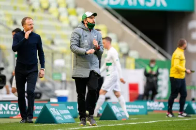 Lechia Gdańsk - Piast Gliwice - N/Z  Łukasz Smolarow