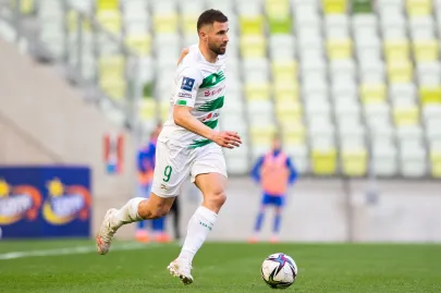 Lechia Gdańsk - Piast Gliwice - N/Z Łukasz Zwoliński