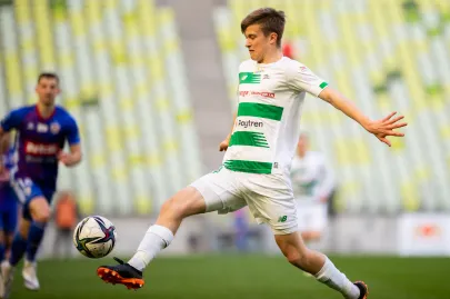 Lechia Gdańsk - Piast Gliwice - N/Z Jakub Kałuziński