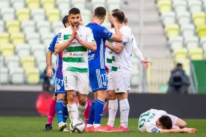 Lechia Gdańsk - Piast Gliwice - N/Z Łukasz Zwoliński