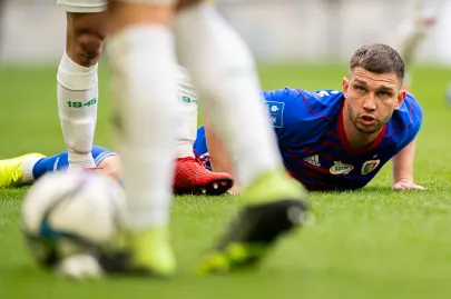 Lechia Gdańsk - Piast Gliwice - N/Z Jakub Świerczok
