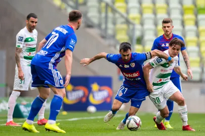 Lechia Gdańsk - Piast Gliwice - N/Z Conrado, Gerard Badia