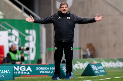 Lechia Gdańsk - Piast Gliwice - N/Z Waldemar Fornalik