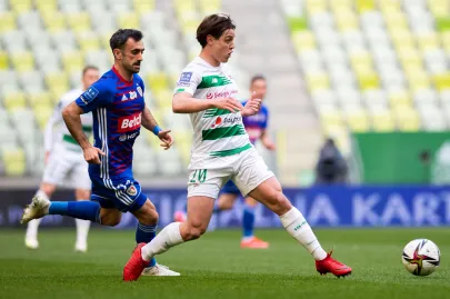 Lechia Gdańsk - Piast Gliwice - N/Z Gerard Badia, Conrado