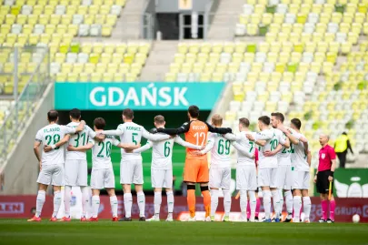 Lechia Gdańsk - Piast Gliwice - N/Z drużyna Lechia Gdańsk