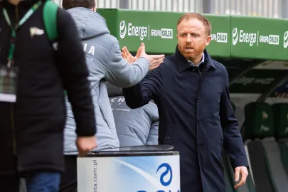 Lechia Gdańsk - Piast Gliwice - N/Z Piotr Stokowiec