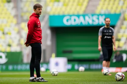 Lechia Gdańsk - Piast Gliwice - N/Z Mariusz Szymkiewicz