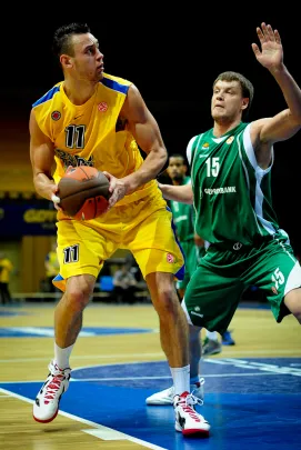 Donatas Motiejunas i Petr Gubanov