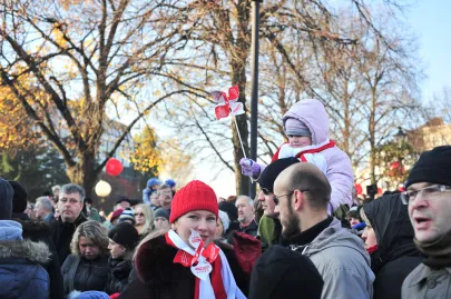 Uczestnicy parady