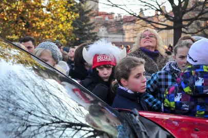Uczestnicy parady