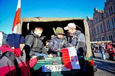 Uczestnicy parady